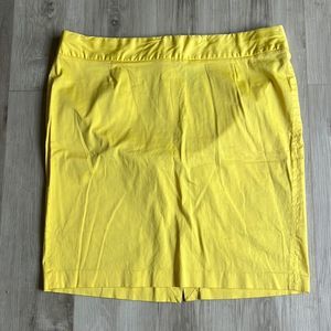 Lane Bryant Sunshine Yellow A-line Skirt Size 24